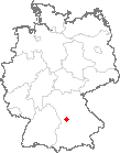 Karte Ellingen, Bayern